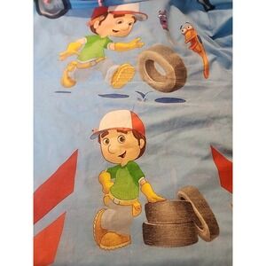 Handy Manny Flat Sheet Franco Disney Fabric